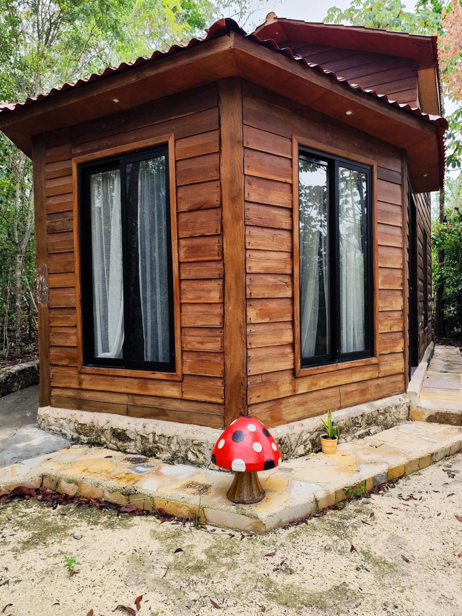 Eco Aldea Kinich Ahau Villa Xpujil Dış mekan fotoğraf
