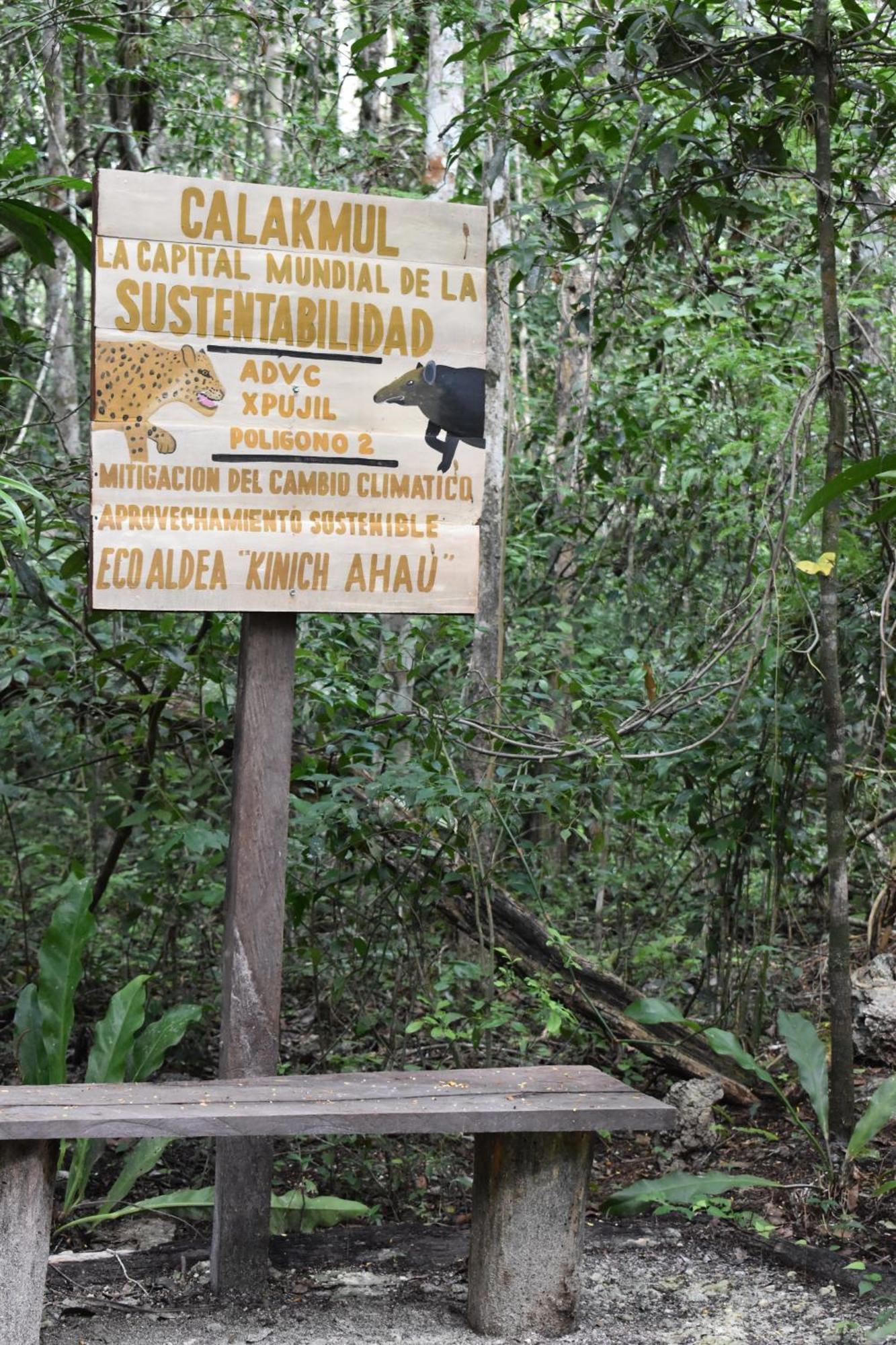 Eco Aldea Kinich Ahau Villa Xpujil Dış mekan fotoğraf