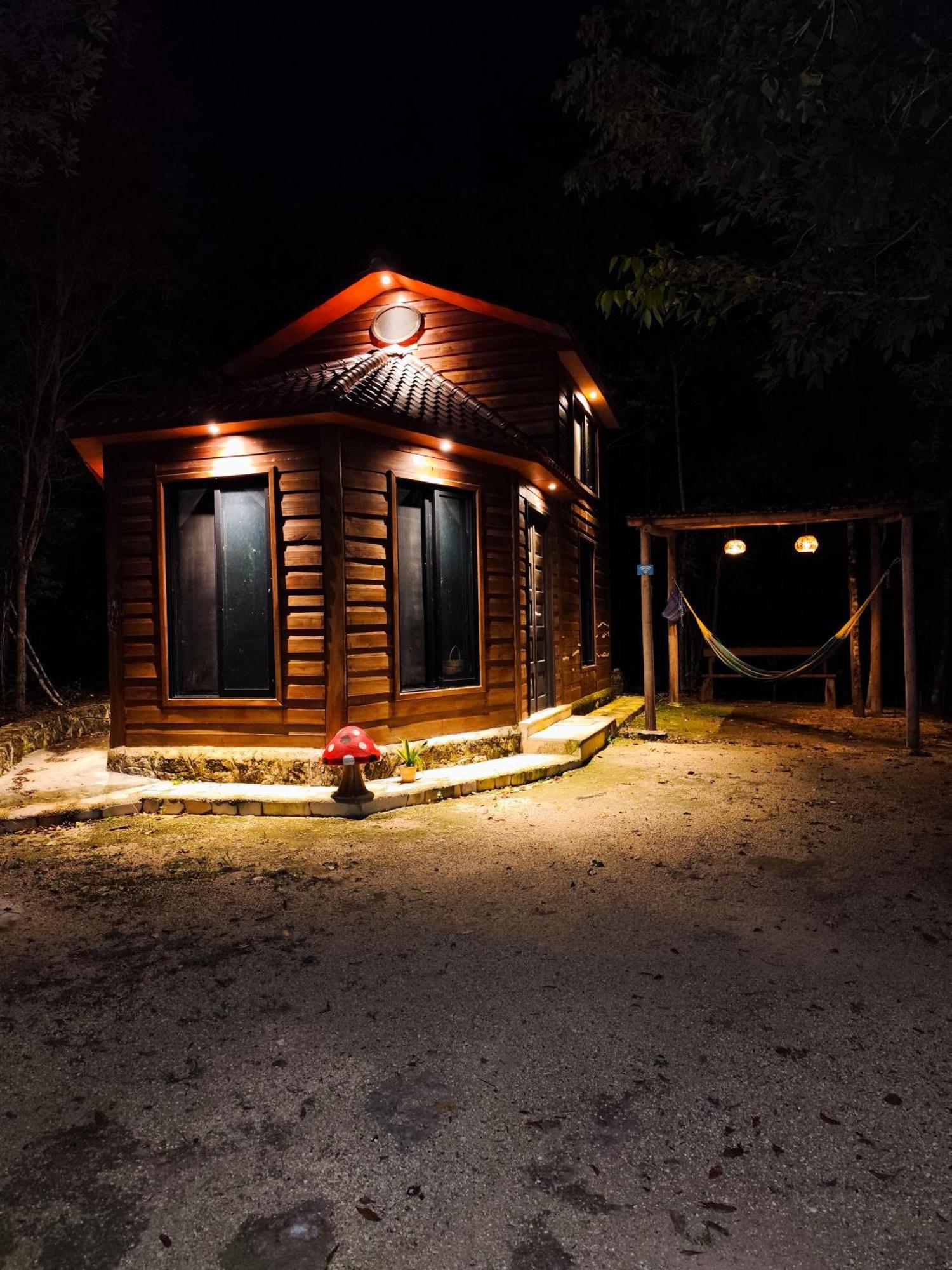 Eco Aldea Kinich Ahau Villa Xpujil Dış mekan fotoğraf