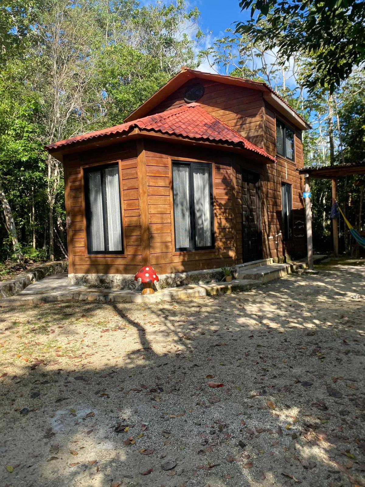 Eco Aldea Kinich Ahau Villa Xpujil Dış mekan fotoğraf