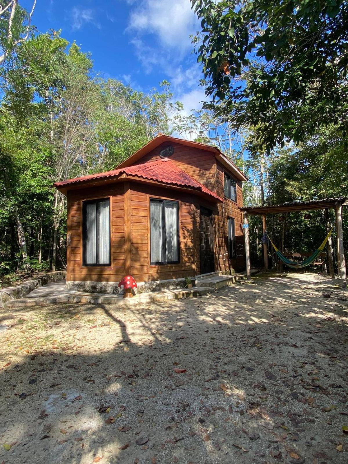 Eco Aldea Kinich Ahau Villa Xpujil Dış mekan fotoğraf